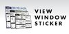 View Window Sticker